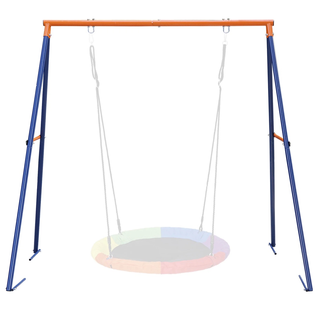 Kids Outdoor Furniture Set - スイングスタンドフレーム ヘビーデューティー Aフレーム スイングセット 子供用 裏庭用