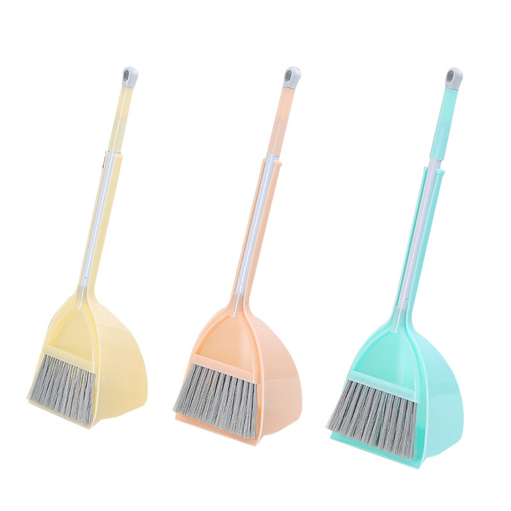 子供用ほうきとシャベルセット、ミニほうき、モップ、黄色い清掃 - Kids Outdoor Broom のレビューと価格
