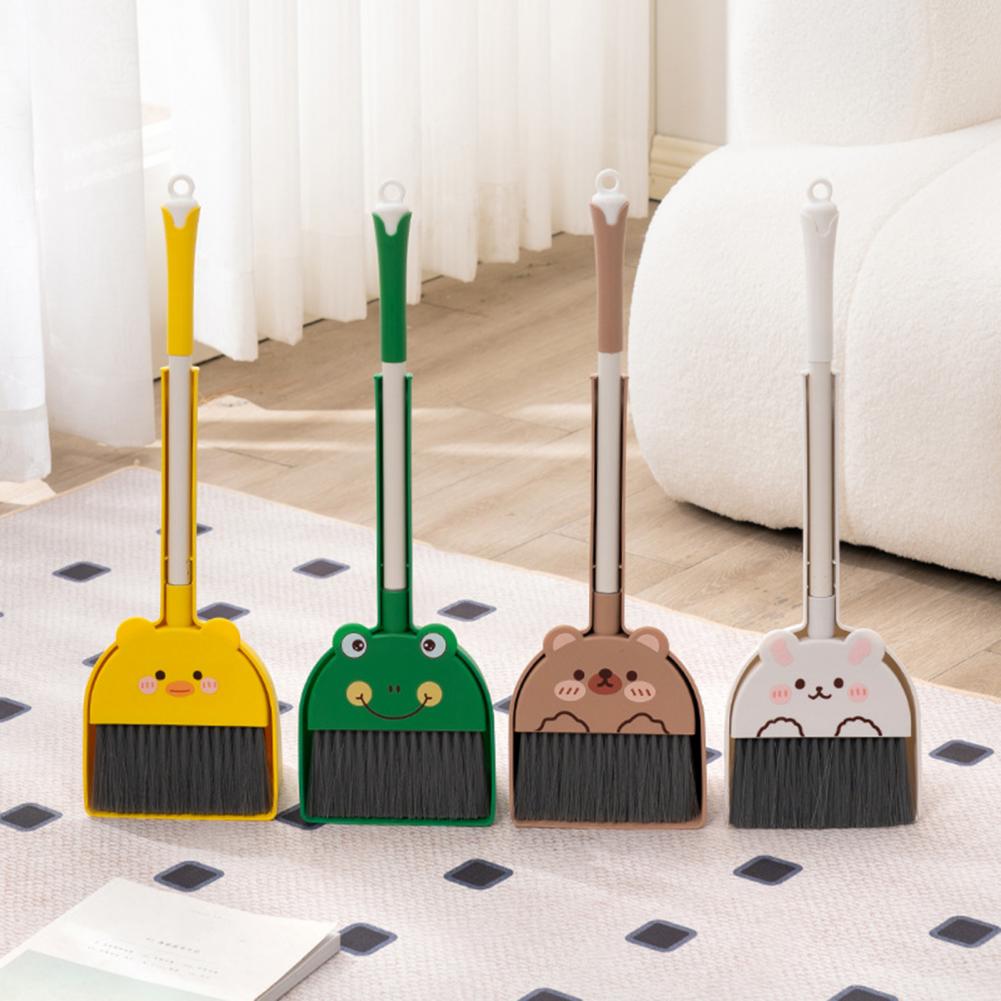 54 センチメートル子供ほうきとちりとりセットクリーニングブ - Kids Outdoor Broom のレビューと価格